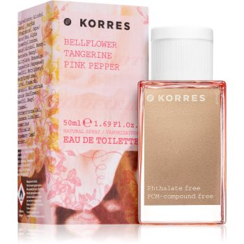 Korres Bellflower, Tangerine & Pink Pepper eau de toilette pentru femei